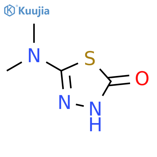 -delta-2-1,3,4-Thiadiazolin-5-one,  2-(dimethylamino)-  (8CI) structure