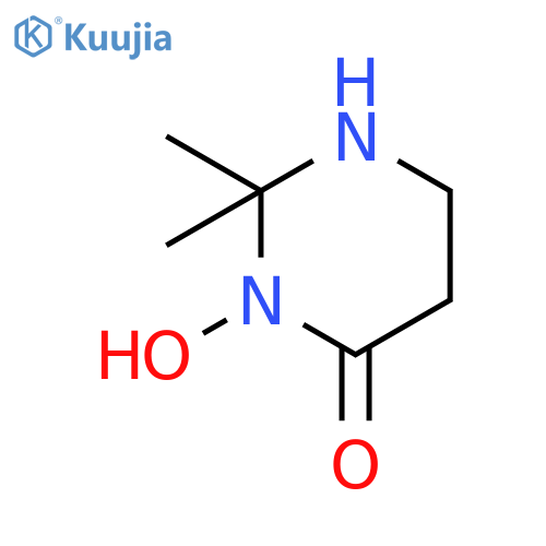 4(1H)-Pyrimidinone, tetrahydro-3-hydroxy-2,2-dimethyl- structure