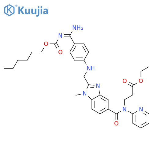 Dabigatran etexilate structure