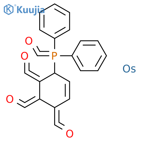 Osmium, tetracarbonyl(triphenylphosphine)- structure