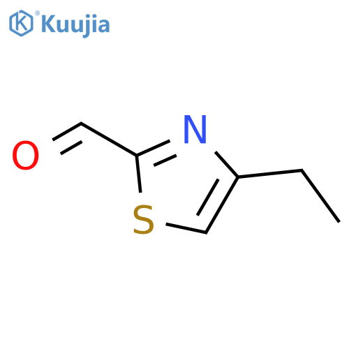 4-Ethyl-2-thiazolecarboxaldehyde structure