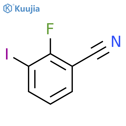 2-Fluoro-3-iodobenzonitrile structure