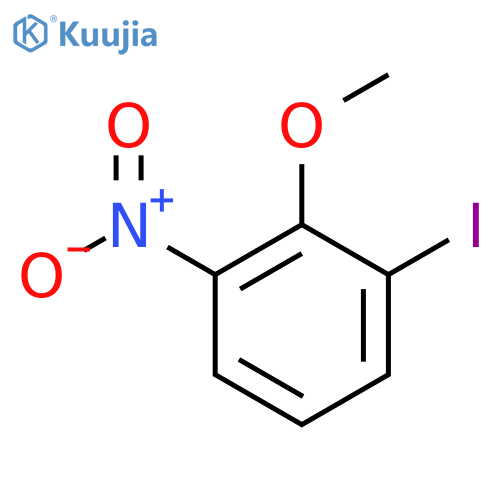 1-Iodo-2-methoxy-3-nitro-benzene structure
