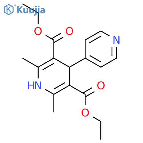 3,5-diethyl 2,6-dimethyl-1,4-dihydro-[4,4'-bipyridine]-3,5-dicarboxylate structure