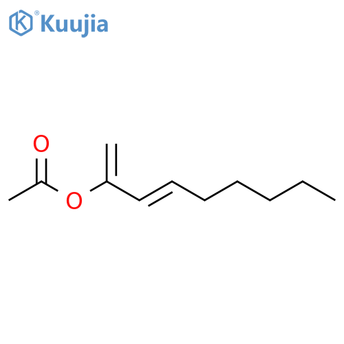 1,3-Nonadien-2-ol, acetate, (3E)- structure