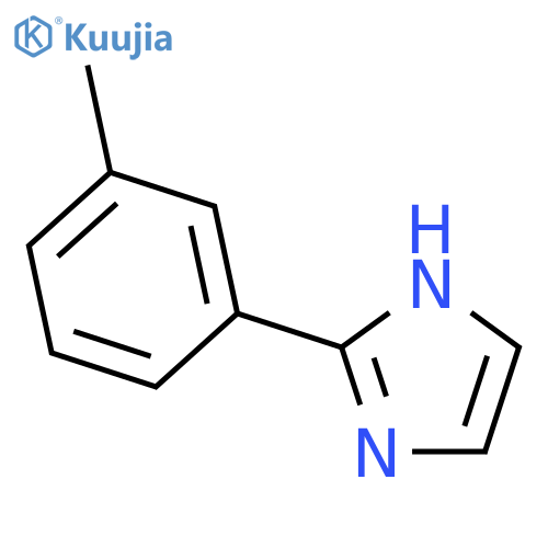 2-(3-methylphenyl)-1H-imidazole structure