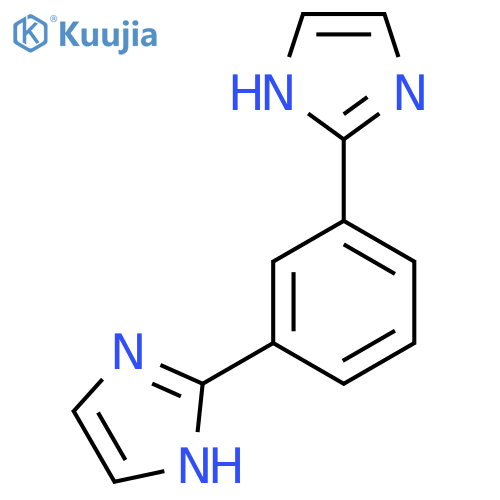 2,2'-(1,3-Phenylene)di(1H-imidazole) structure