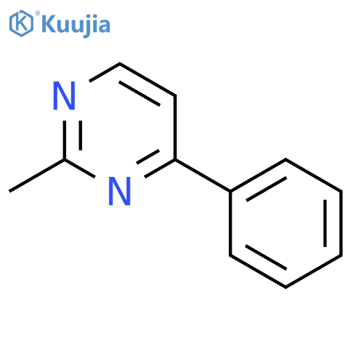 2-Methyl-4-phenylpyrimidine structure