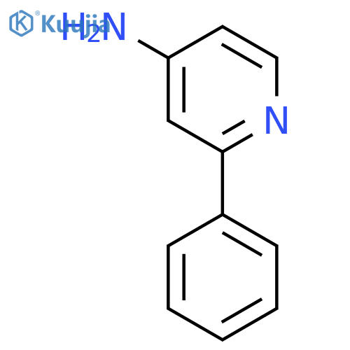 2-Phenylpyridin-4-amine structure