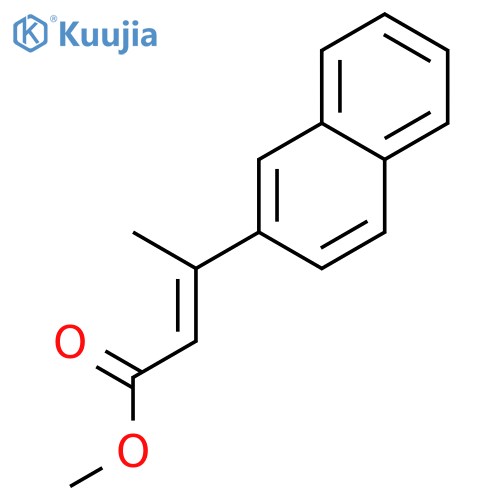 (2E)-Methyl Ester 3-(2-Naphthalenyl)-2-Butenoic Acid structure