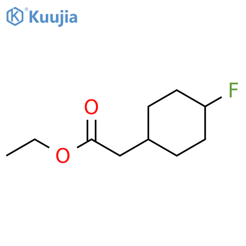 ethyl 2-(4-fluorocyclohexyl)acetate structure