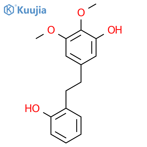 3,2'-Dihydroxy-4,5-dimethoxybibenzyl structure