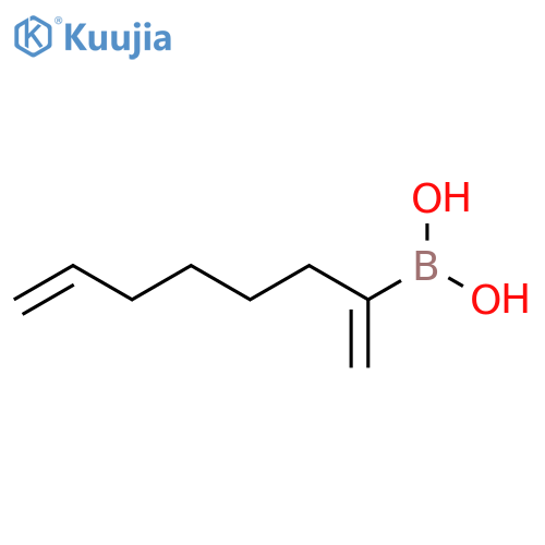 Boronic acid, (1-methylene-6-heptenyl)- (9CI) structure