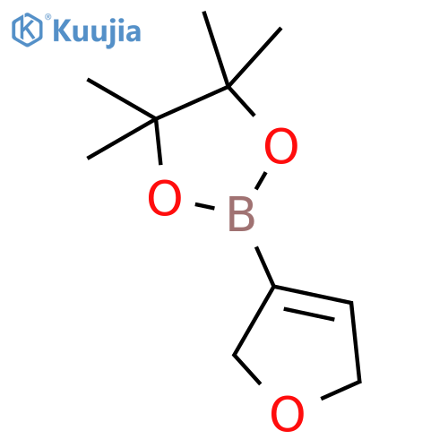 2-(2,5-Dihydrofuran-3-yl)-4,4,5,5-tetramethyl-1,3,2-dioxaborolane structure