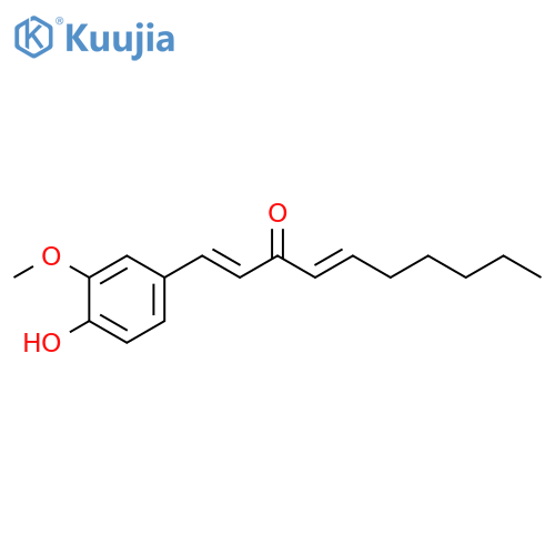 1,4-Decadien-3-one, 1-(4-hydroxy-3-methoxyphenyl)-, (1E,4E)- structure