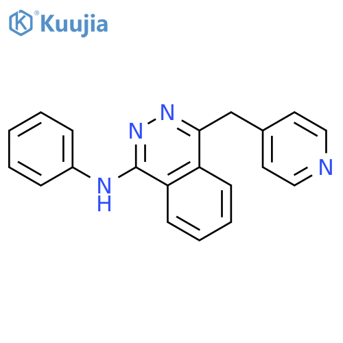 1-anilino-4-(4-pyridylmethyl)phthalazine structure
