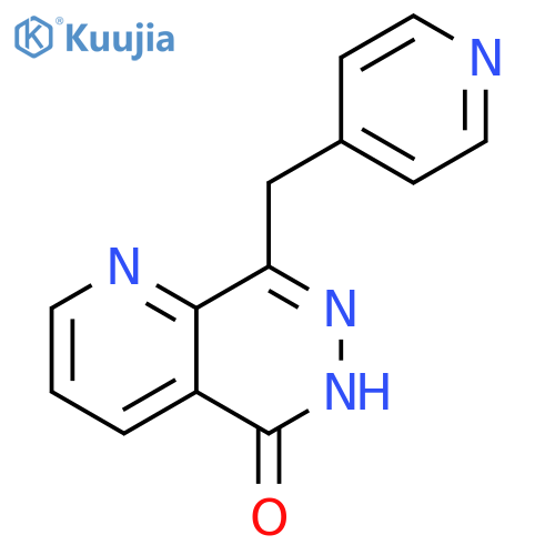 8-(4-pyridinylmethyl)-Pyrido[2,3-d]pyridazin-5(6H)-one structure