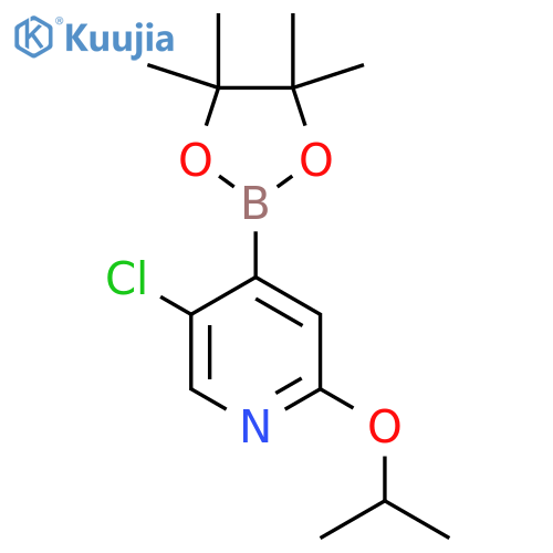 5-Chloro-2-isoproxypyridine-4-boronic acid pinacol ester structure