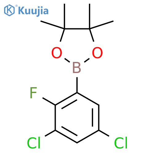 3,5-Dichloro-2-fluorophenylboronic acid pinacol ester structure