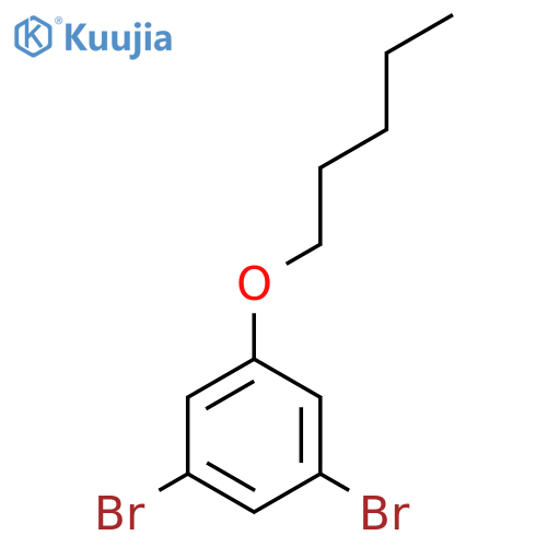1,3-Dibromo-5-pentoxybenzene structure