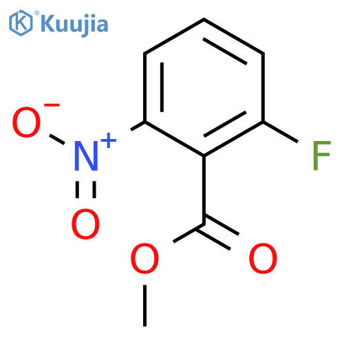 Methyl 2-fluoro-6-nitrobenzoate structure