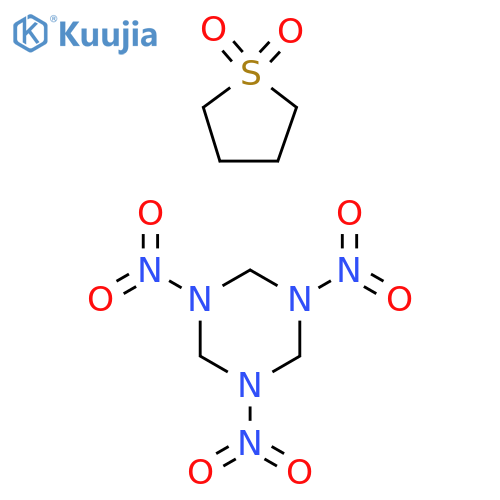 1,3,5-Triazine,hexahydro-1,3,5-trinitro-,compd.withtetrahydrothiophene1,1-dioxide(1:1) structure