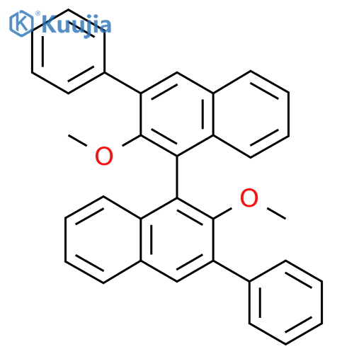 1,1'-Bi(2-methoxy-3-phenylnaphthalene) structure