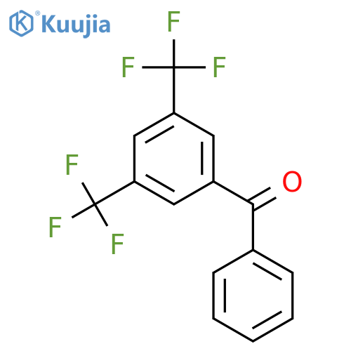 3,5-bis(trifluoromethyl)benzophenone structure