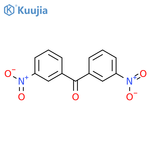 bis(3-nitrophenyl)methanone structure