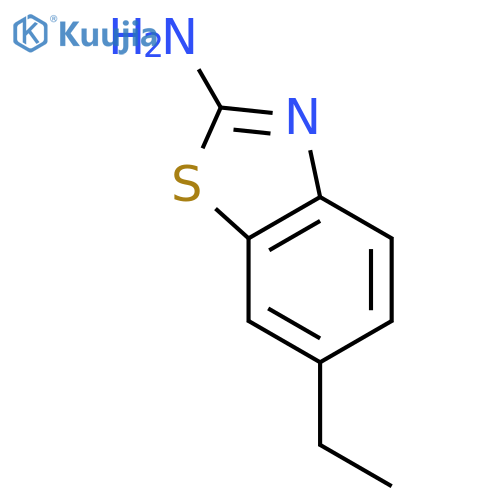 6-Ethyl-benzothiazol-2-ylamine structure