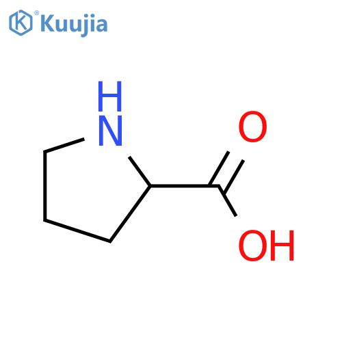 DL-PROLINE (1-13C, 99%) structure