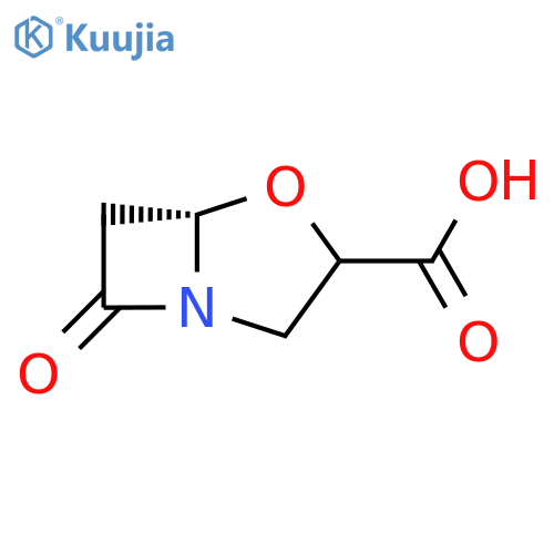 4-Oxa-1-azabicyclo[3.2.0]heptane-3-carboxylicacid,7-oxo-,(3R,5S)-(9CI) structure