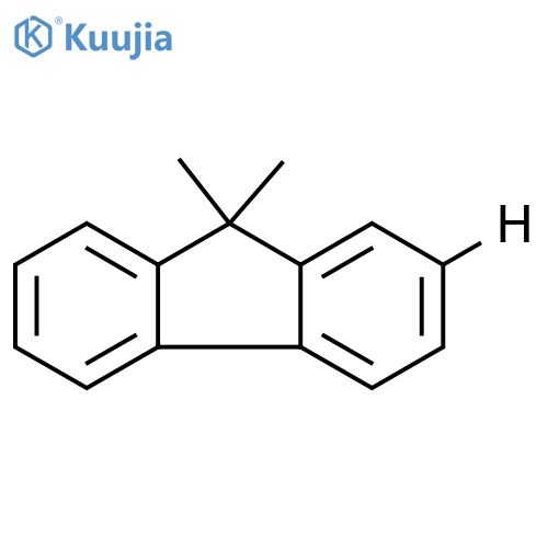 9,9-Dimethyl-9H-fluorene-2-D structure