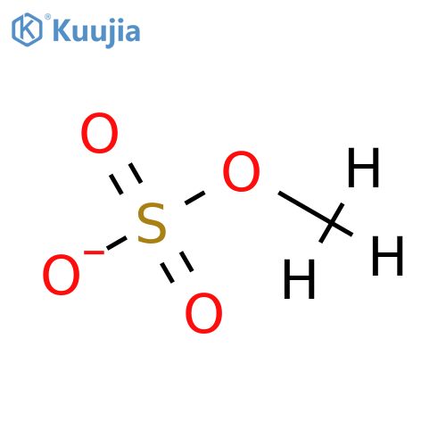 [(Sulfuric acid methyl)ion] structure