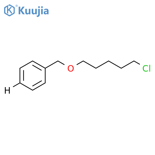 1-[[(5-Chloropentyl)oxy]methyl]benzene-4-D structure