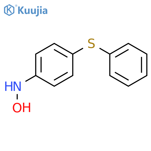 N-hydroxy-4-(phenylsulfanyl)aniline structure