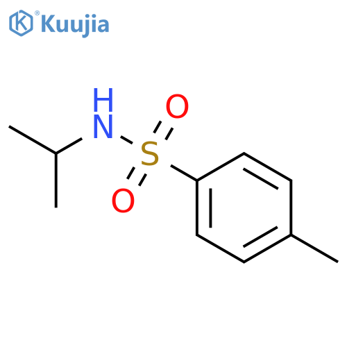 4-methyl-N-(propan-2-yl)benzene-1-sulfonamide structure