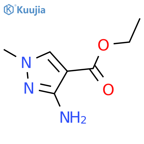 Ethyl 3-amino-1-methyl-1H-pyrazole-4-carboxylate structure