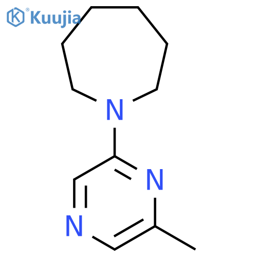 1-(6-Methylpyrazin-2-yl)azepane structure