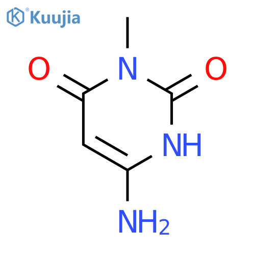 6-amino-3-methyl-1H-pyrimidine-2,4-dione structure