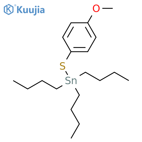 Stannane, tributyl[(4-methoxyphenyl)thio]- structure