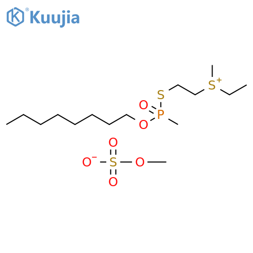 8-Oxa-6-thia-3-thionia-7-phosphahexadecane, 3,7-dimethyl-, 7-oxide, perchlorate (1:1) structure