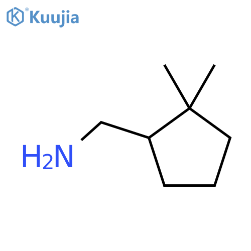 (2,2-dimethylcyclopentyl)methanamine structure