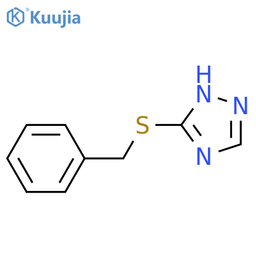 1H-1,2,4-Triazole,5-[(phenylmethyl)thio]- structure