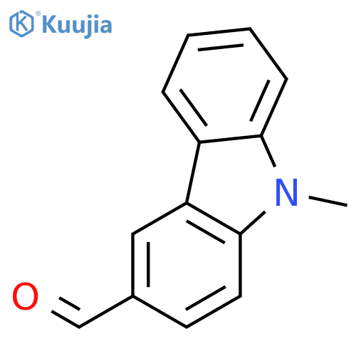 9-methyl-9H-carbazole-3-carbaldehyde structure