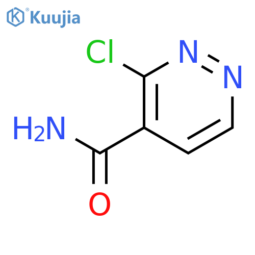4-Pyridazinecarboxamide, 3-chloro- structure