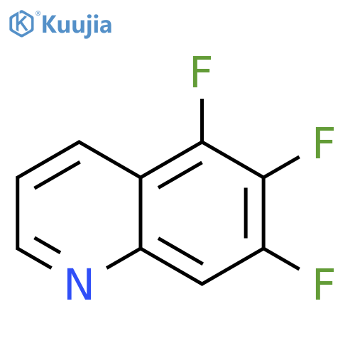 5,6,7-trifluoroquinoline structure
