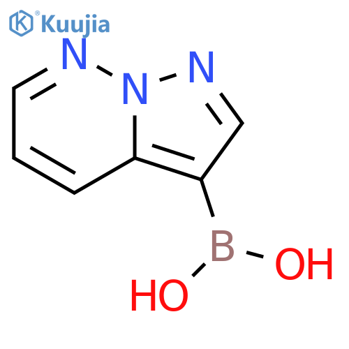 {pyrazolo1,5-bpyridazin-3-yl}boronic acid structure