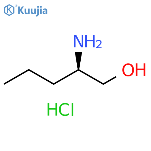 (R)-2-Aminopentan-1-ol hydrochloride structure