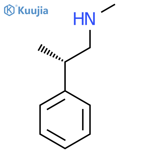 Benzeneethanamine, N,β-dimethyl-, (S)- (9CI) structure